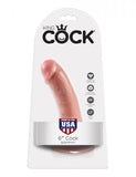 King Cock 6 Inches Dildo Beige