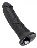 King C*ck 8 Inch Dildo - Black