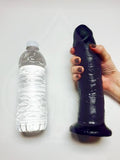 King C*ck 9 Inches Dildo Black