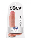 King Cock 8 Inch Cock - Beige