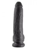 King Cock 9 Inches Cock Balls Black