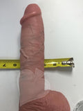 King Cock 10 Inch Cock - Beige