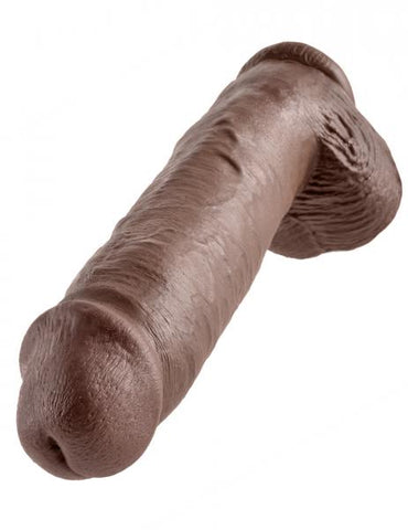 King Cock 11 Inch Cock - Brown