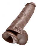 King Cock 11 Inch Cock - Brown