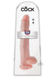 King Cock 14 Inch Cock - Beige