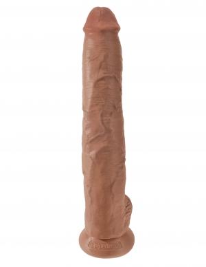 King Cock 14 Inch Cock - Tan