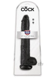 King Cock 14 Inch Cock - Black