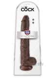 King Cock 14 Inch Cock - Brown