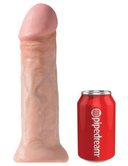 King Cock 11 Inch Dildo - Beige