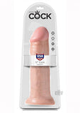 King Cock 12 Inch Dildo - Beige