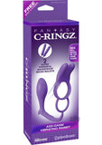 Fantasy C-Ringz Ass-Gasm Vibrating Rabbit Purple