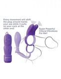 Fantasy C-Ringz Ass-Gasm Vibrating Rabbit Purple