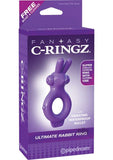 Fantasy C-Ringz Rabbit Ring Purple Vibrator