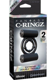 Fantasy C-Ringz Extreme Double Trouble Black Ring