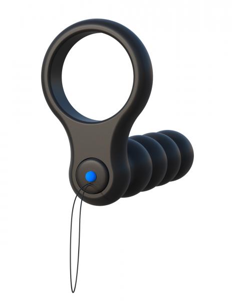 Fantasy C-Ringz Remote Control Double Penetrator Black
