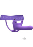 Zoro 5.5 inches Strap On S/M And L/XL Purple