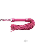 Rouge Short Leather Flogger Pink