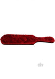 Rouge Paddle with Fur Red Black