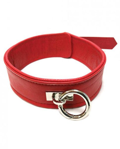 Rouge Plain Collar 1 Ring Red