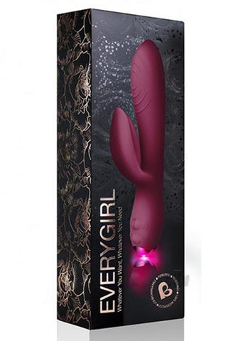 Every Girl Burgundy Purple Rabbit Vibrator