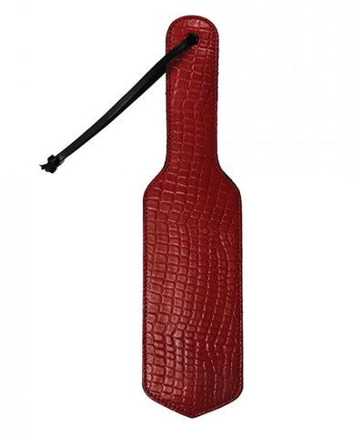 Rouge Anaconda Paddle Burgundy Black