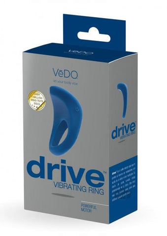 Drive Vibrating Ring Midnight Madness Blue