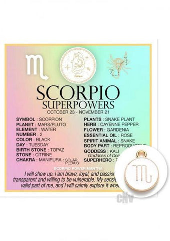 Zodiac Scorpio