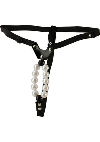 Lover's Thong with Pleasure Pearls