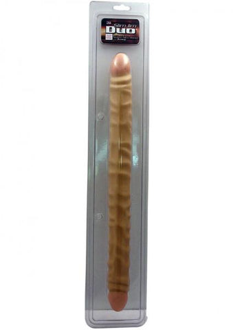 Slim Jim Duo Double Dong 17 Inch Ivory