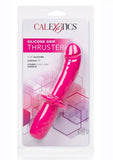 Silicone Grip Thruster Pink G-Spot Dildo