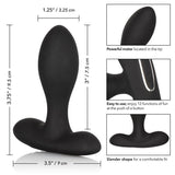 Eclipse Slender Probe Black Anal Plug