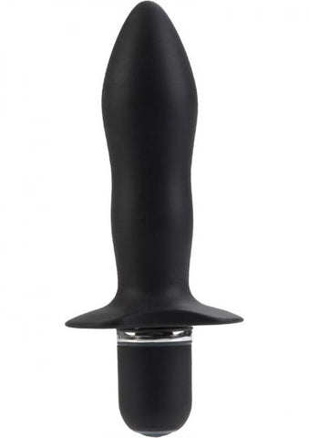 Booty Rocket 10 Functions Silicone Waterproof Probe - Black