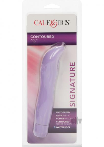 Contoured G Purple Vibrator