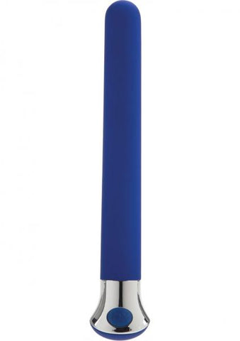 Risque 10 Function Slim Blue Vibrator