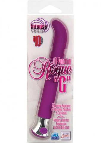 Risque G 10 Function Purple Vibrator