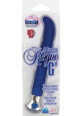 Risque G 10 Function Blue Vibrator