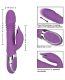 Enchanted Kisser Purple Rabbit Style Vibrator