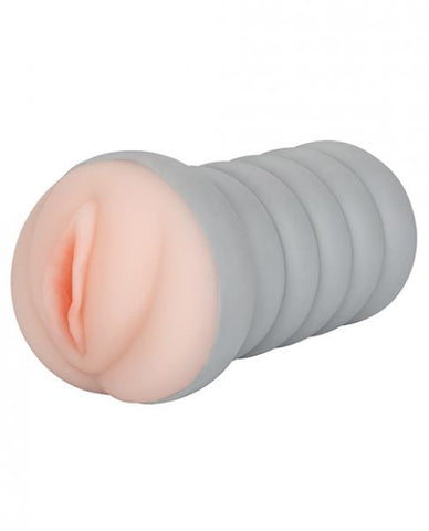 Ribbed Gripper Tight Pussy Ivory Stroker