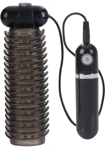 10-Function Vibrating Strokers-Black