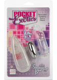 Pocket Exotic Snow Bunny Bullet Clear Vibrator