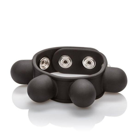 Weighted Ball Stretcher Silicone Black