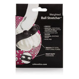 Weighted Ball Stretcher Silicone Black