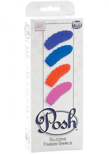 Silicone Finger Teasers Swirl