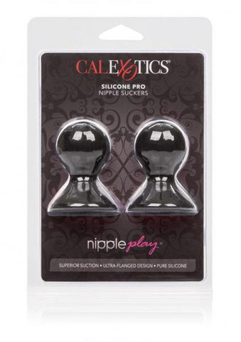 Nipple Play Silicone Pro Nipple Suckers Black