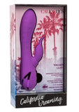 California Dreaming Valley Vamp Purple Rabbit Vibrator