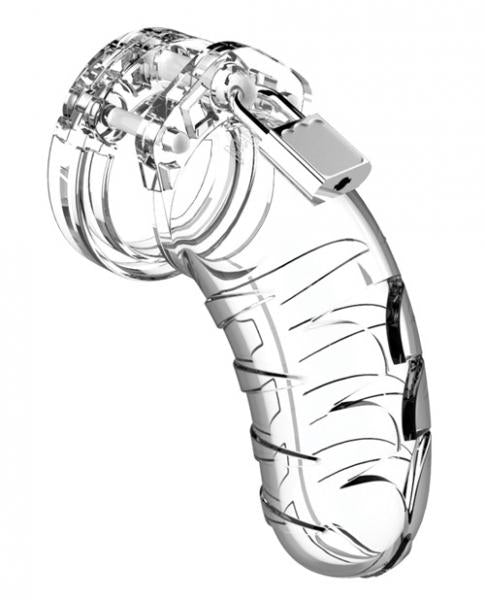 Mancage Chastity 4.5 inches Transparent Model 4 Clear