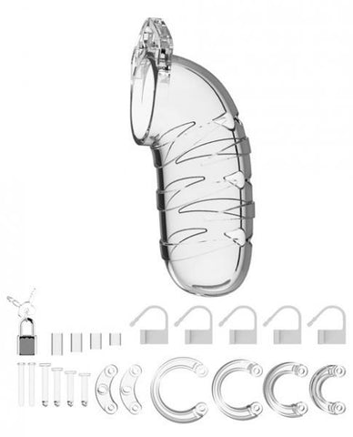 Mancage Model 5 Chastity Transparent Clear