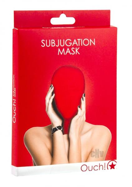 Ouch Subjugation Mask Red