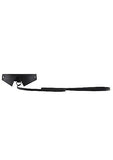 Ouch Classic Collar With Leash Black