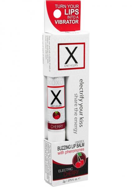 X On The Lips Electric Cherry Lip Balm